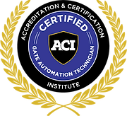 Certified Gate Automation Technician badge