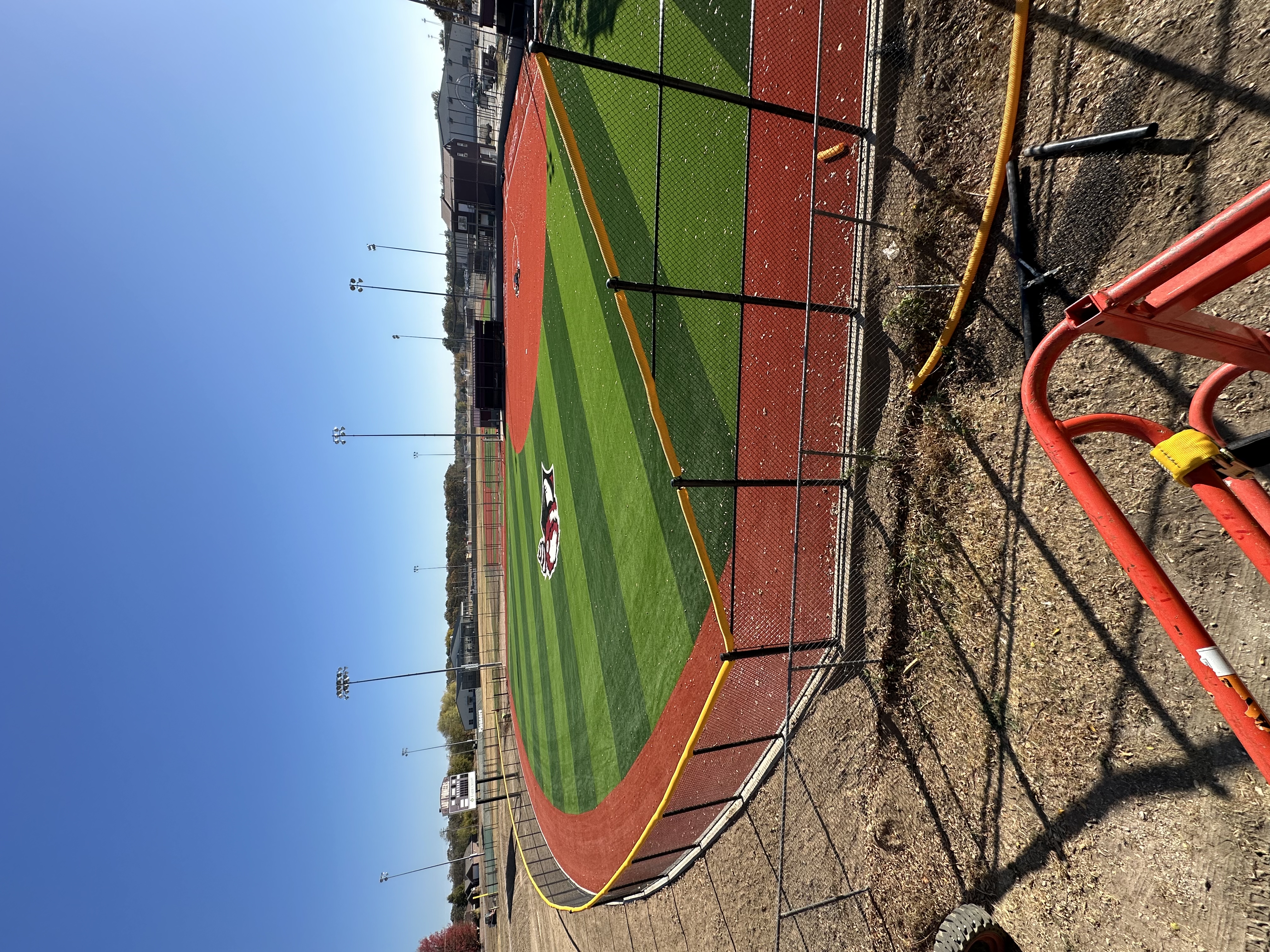 Commercial chain link fence — Thomas Fence, Gentry, Arkansas